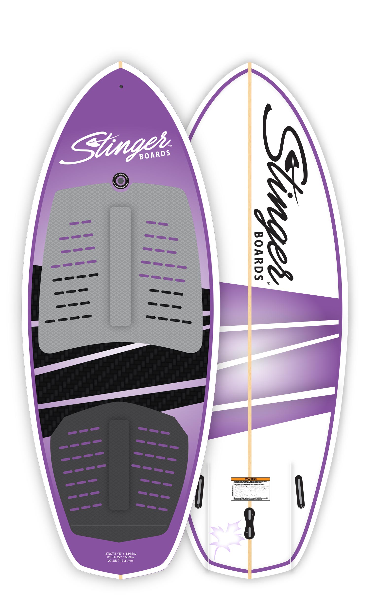 Stinger Wake Surf 4'5" Board